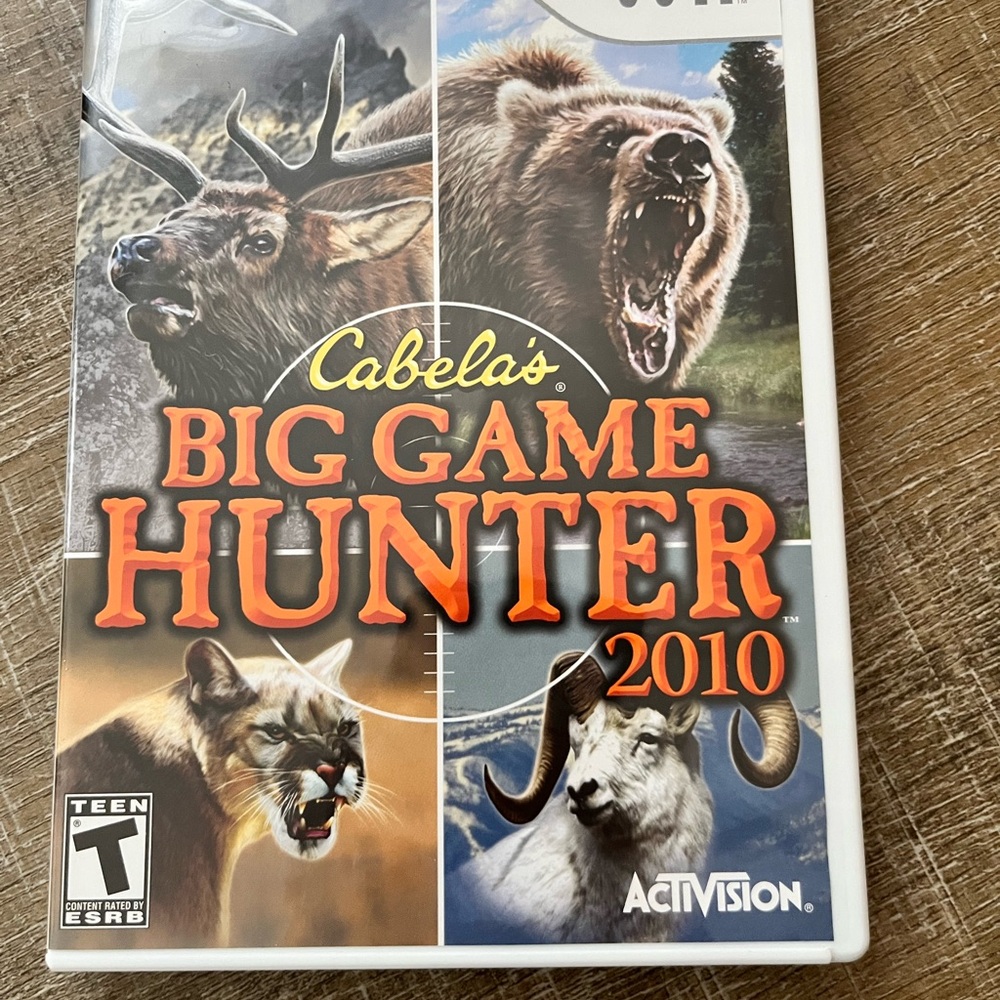 Cabela's Big Game Hunter 2010 Video Game - White Case